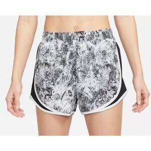 New ~ NIKE ~  Women's DRI-Fit Tempo Printed Running Shorts Size XS
